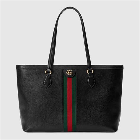 gucci ophidia medium tote black|Gucci dome shoulder bag medium.